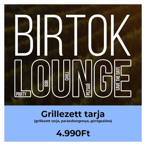 Grillezett tarja