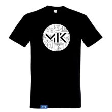 Póló - MIK - fekete (kifutó termék)
