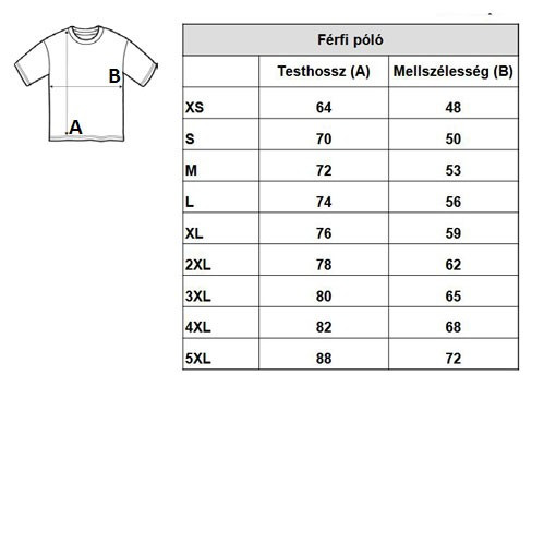 Póló - MIK - fekete (kifutó termék)