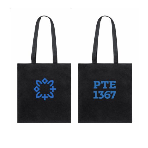 Vászonszatyor - fekete (Új)