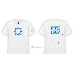 Póló - fehér - PTE1367 