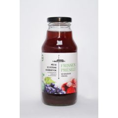   Bio kékszőlő must céklával - frissen préselt 100%-os gyümölcs- és zöldséglé - rostos juice
