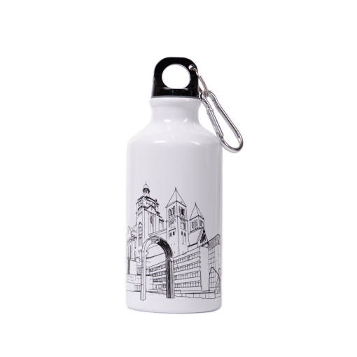 Sportkulacs - fehér - sziluett - 400 ml