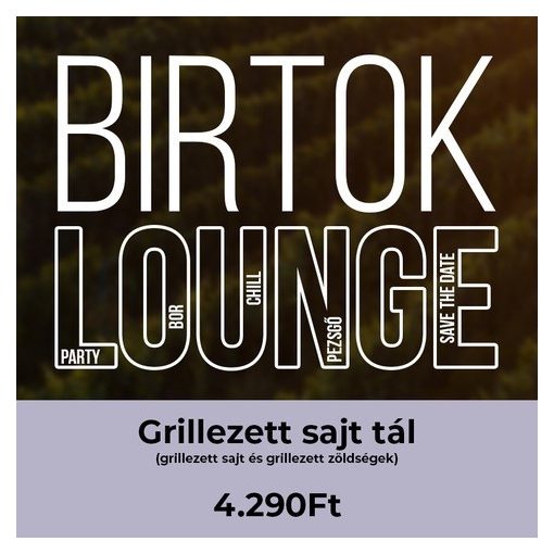 Grillezett sajttál egy személyre